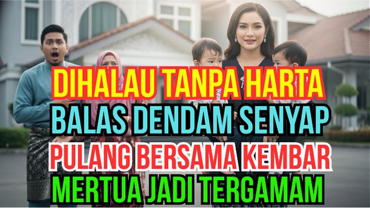 Suami Bagi Pil Perancang 6 Tahun, Kini Saya Bawa Kembar. Bekas Mertua Terkedu!
