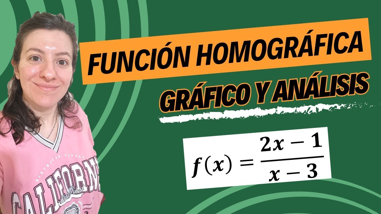Función homográfica: gráfico y análisis - Matemáticas