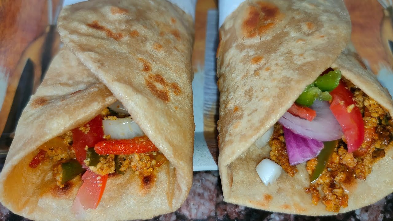 पनीर भुर्जी रोल्स ऐसे बनाए/How to make paneer roll/Simple & Easy recipe 