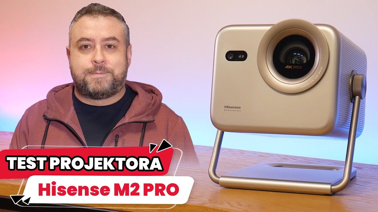 Hisense M2 Pro - lifestylowy mobilny projektor laserowy