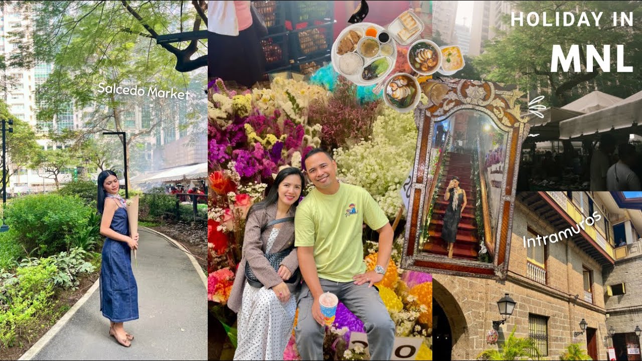 Holiday in Mnl: shopping, food, intramuros, haul, salcedo market —— part 1 | It’s Jill ✨
