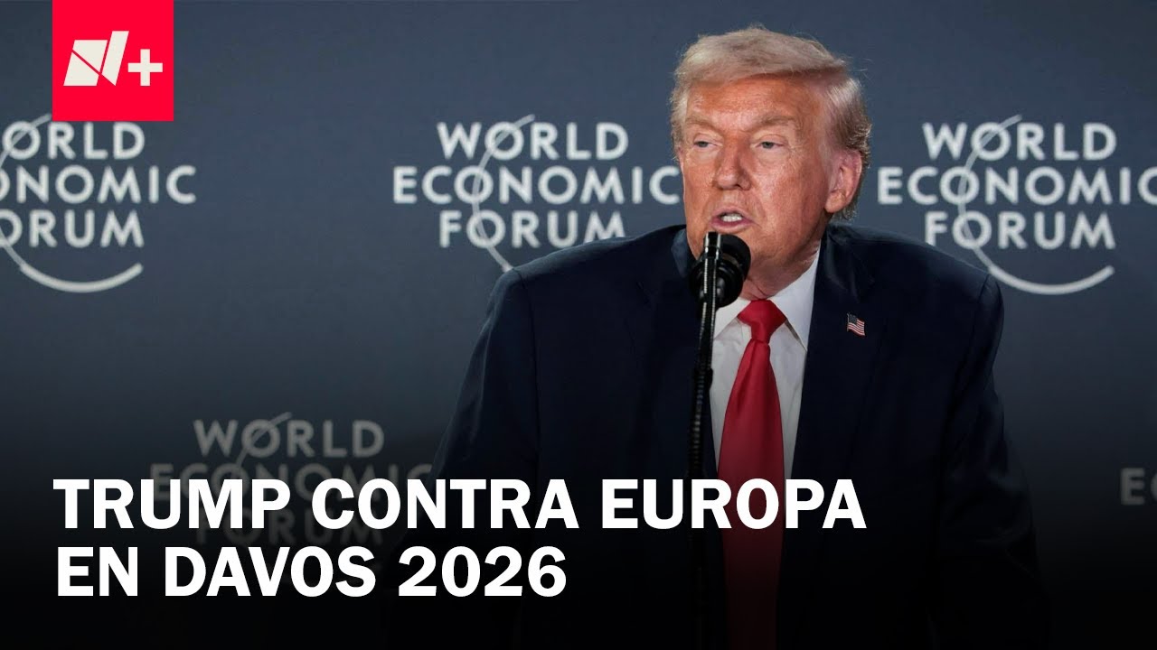 Trump domina Davos: responde a Carney, confronta a Macron y habla de Groenlandia - En Punto