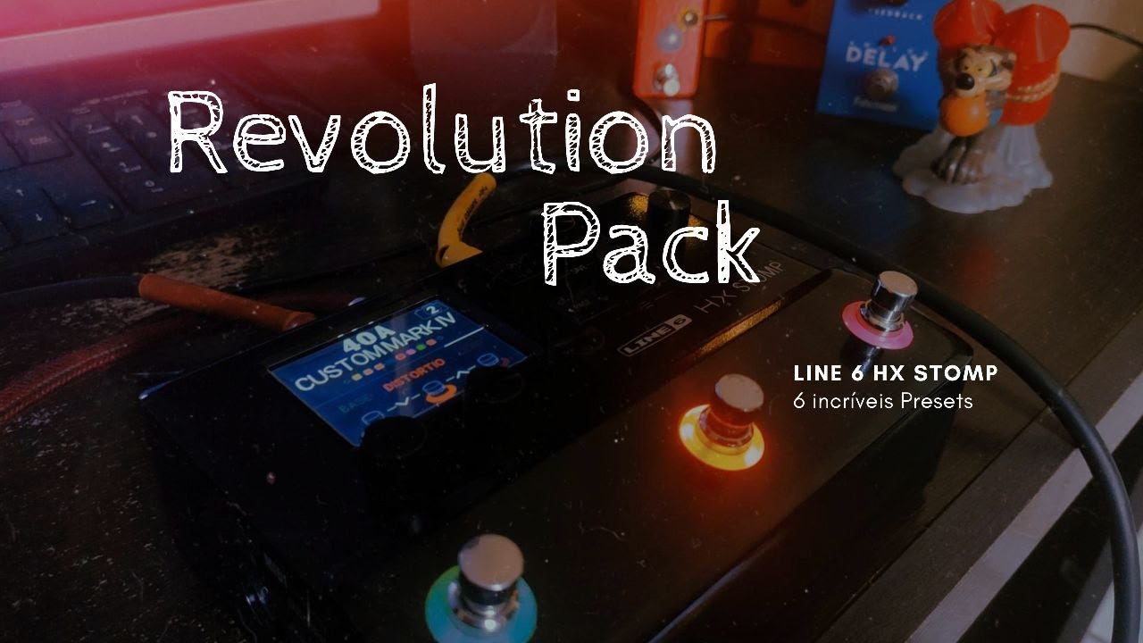 HX STOMP // REVIEW PRESETS // REVOLUTION PACK // LINE 6
