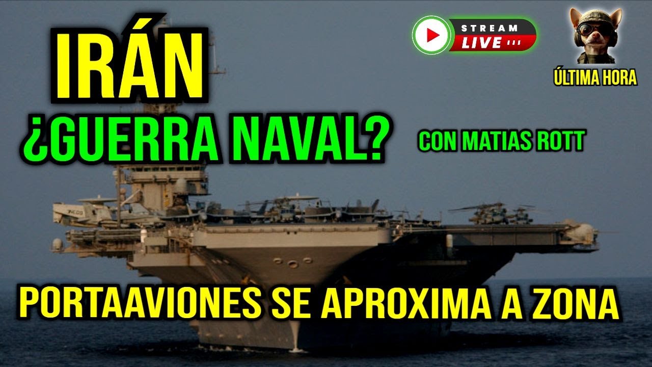 DAVID DIAMOND🔴MATÍAS ROTT: ANALISTA MILITAR 🔴PORTAAVIONES LINCOLN SE APROXIMA A IRÁN🔴RODEANDO A IRÁN