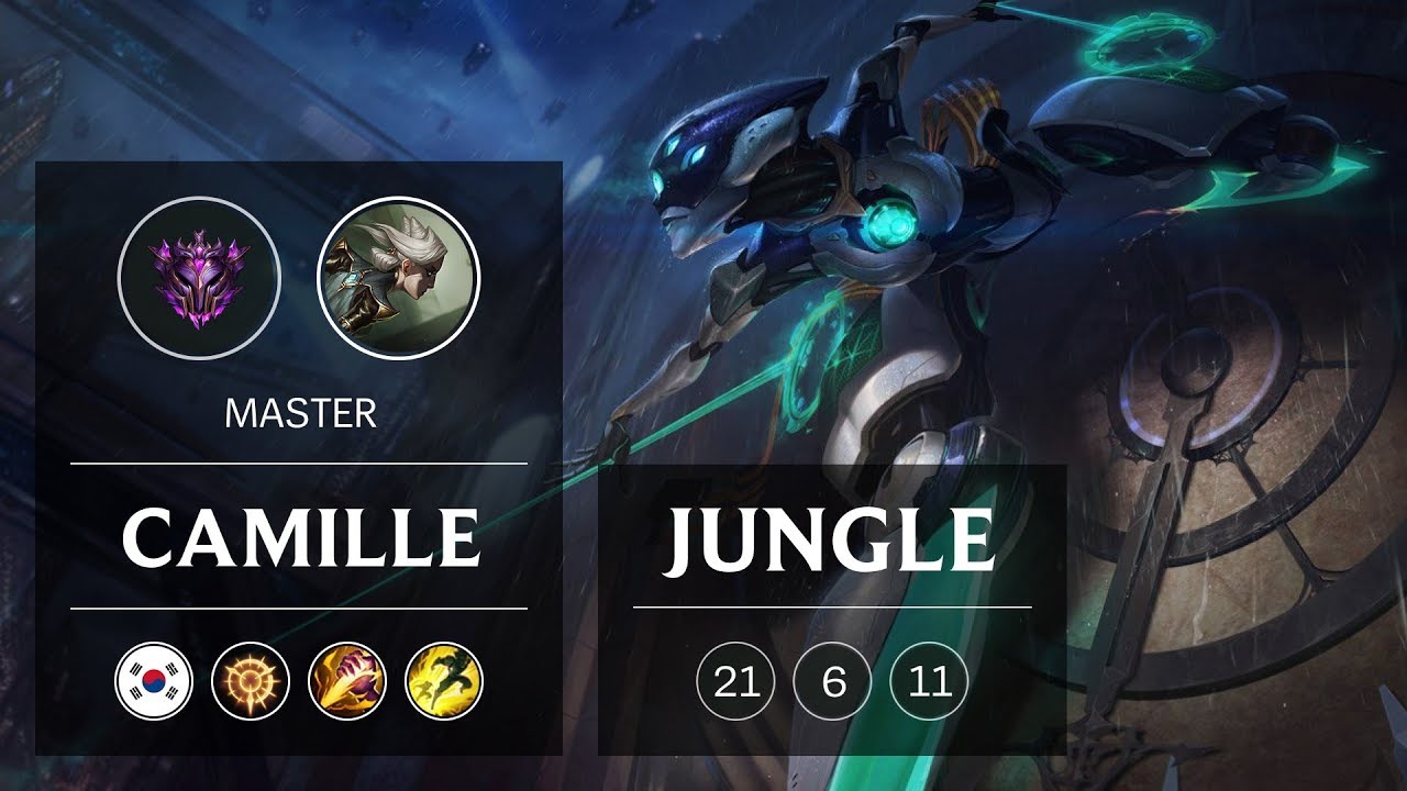 Camille Jungle vs Kayn - KR Master Patch 9.2