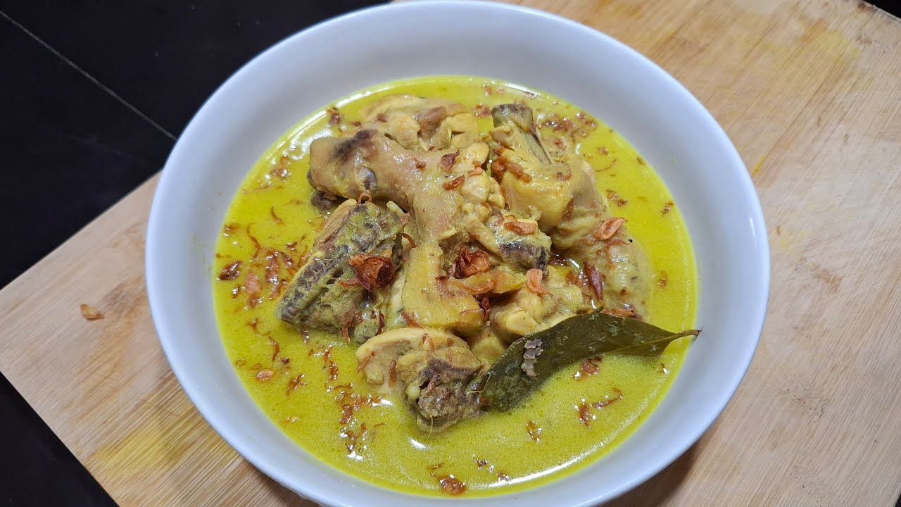 Cara membuat resep OPOR AYAM Simpel yang rasanya enak