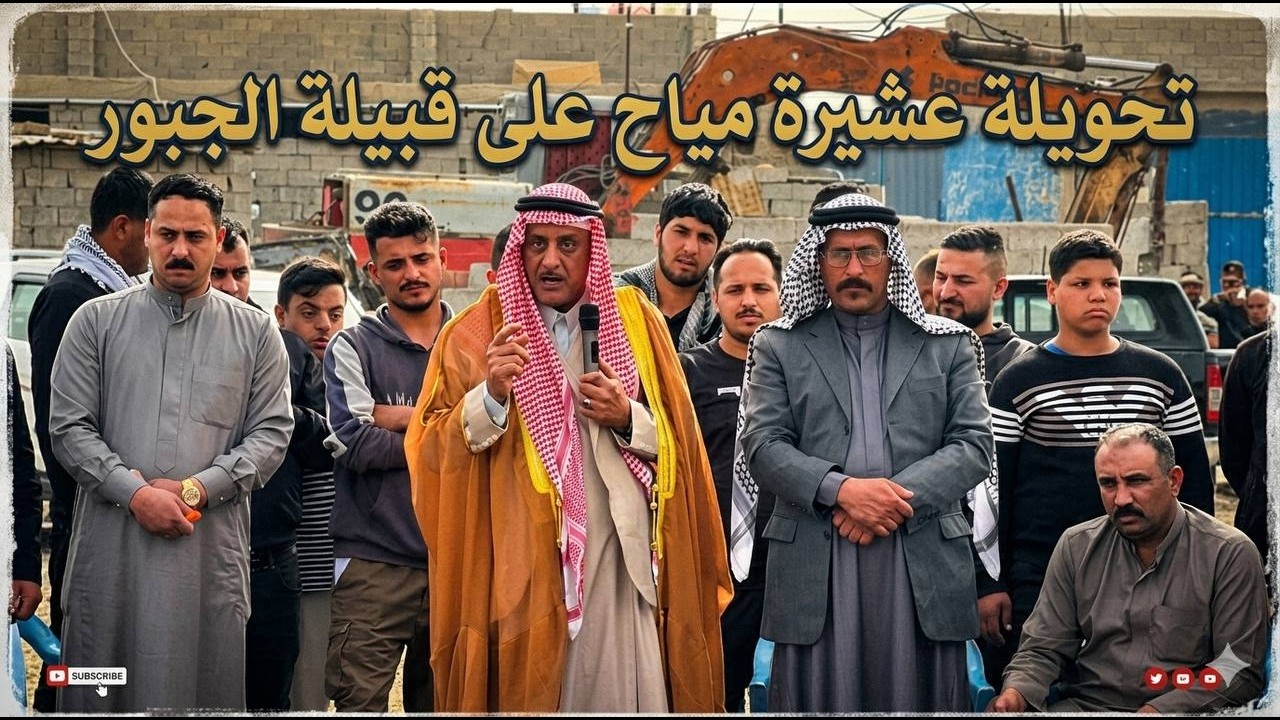 تحويلة عشيرة مياح على قبيلة الجبور -ستوديو فوتوغراف المدائن