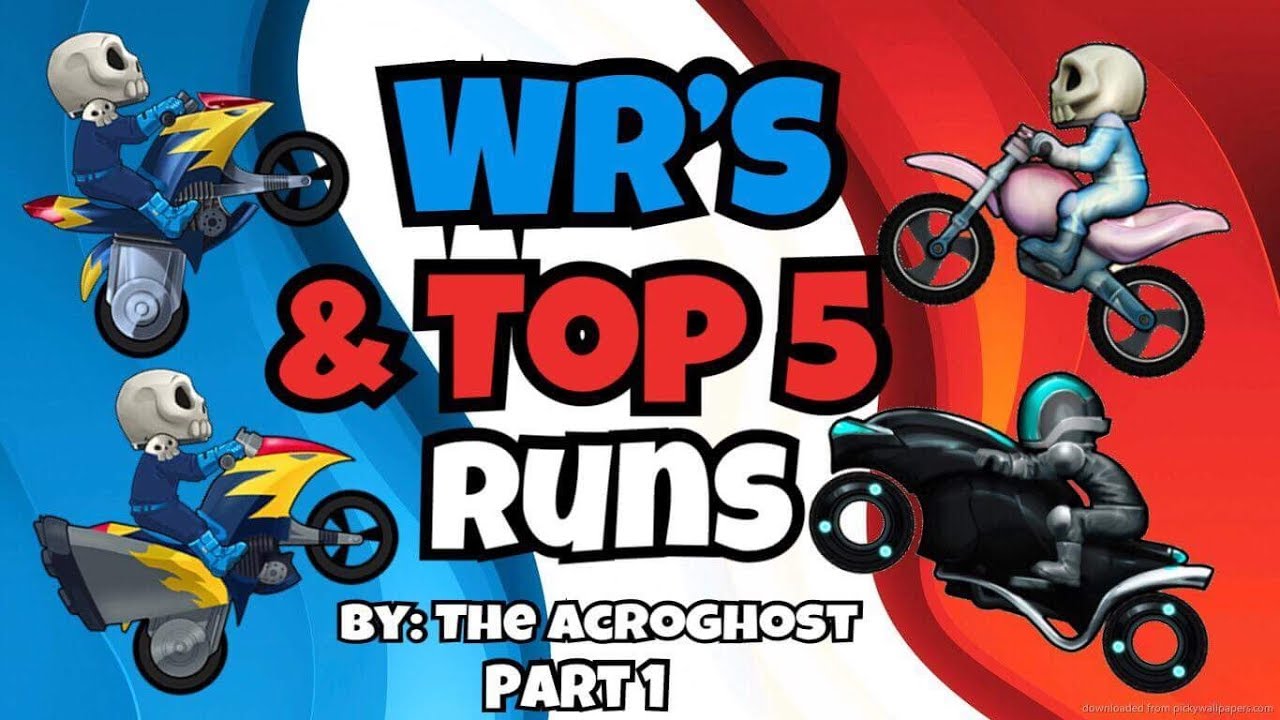Epic World Records and Top 5 Runs By The Acroghost - (Part 1) // Bike Race TFG