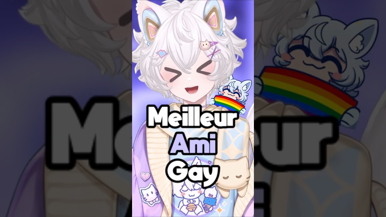 Meilleur ami GAY 🌈 - VTuber FR #vtuber #pourtoi #anime #vrchat #femboy #lgbt #storytime