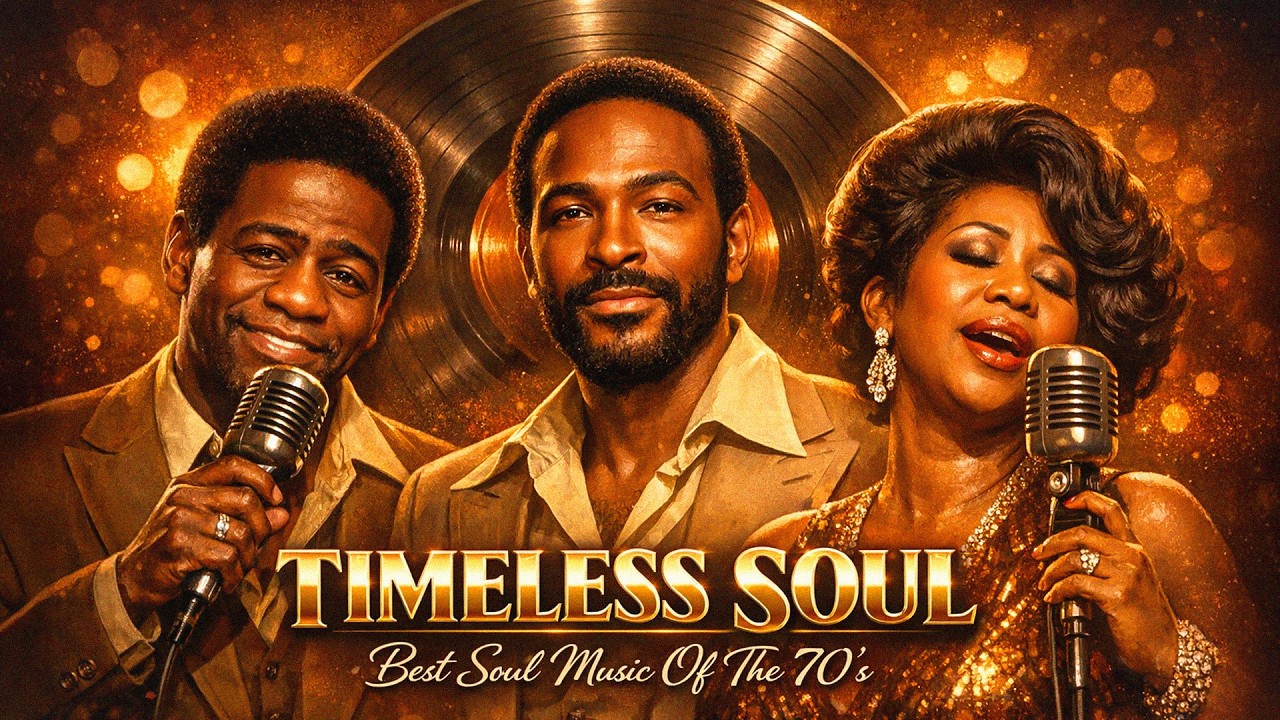 Teddy Pendergrass, Isley Brothers, The O'Jays, Luther Vandross, Marvin Gaye, Al Green - SOUL 70's
