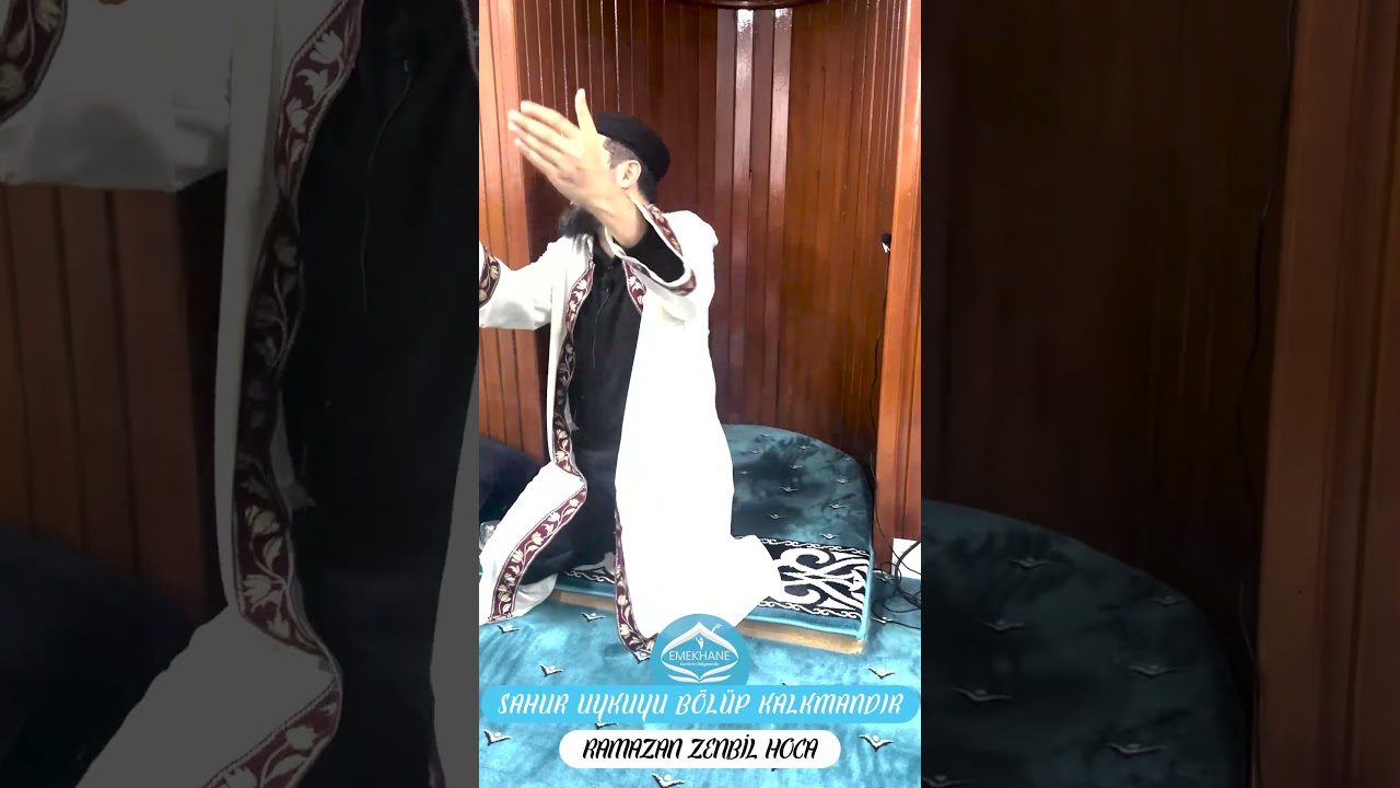 SAHUR UYKUYU B&Ouml;L&Uuml;P KALKMANDIR - RAMAZAN ZENBİL HOCA
