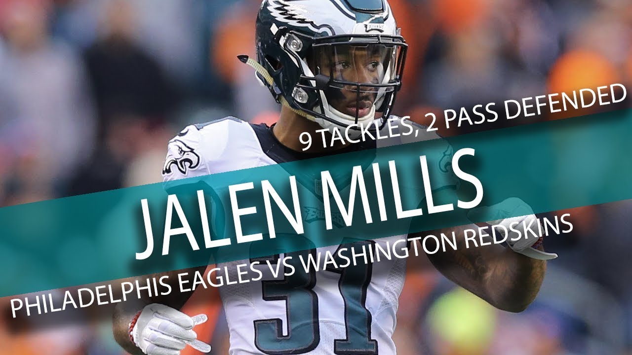 Jalen Mills Highlights vs Redskins // 9 Tackles, 2 Pass Defended, 1 INT // 9.10.17