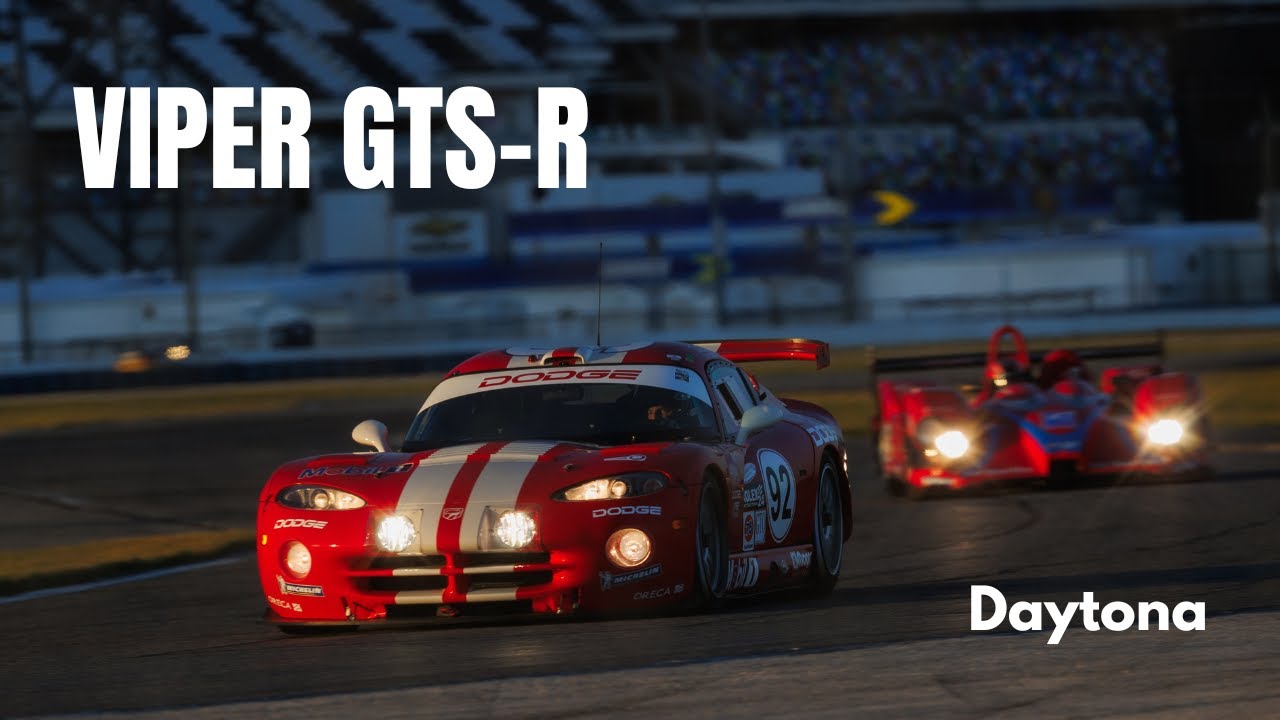 Legendary Dodge Viper GTS-R Wins Again at Daytona Classic 24