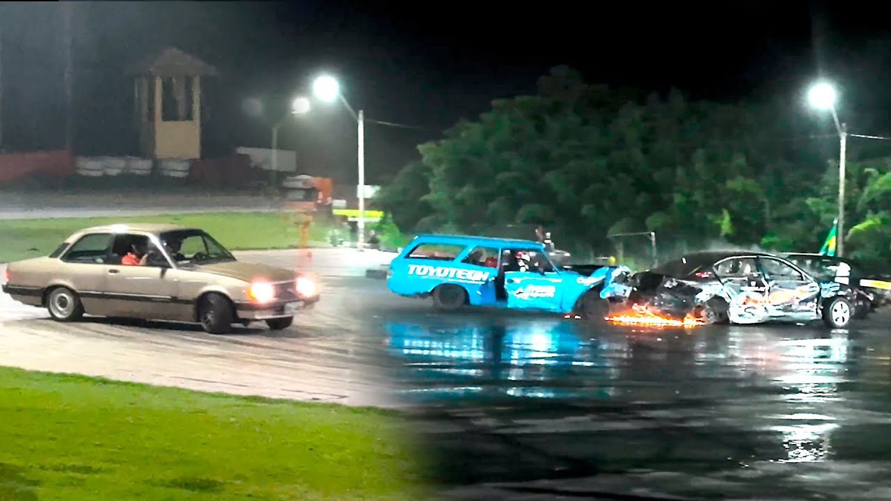 Muito DRIFT e BATIDAS, evento estilo GRINGO no Brasil!