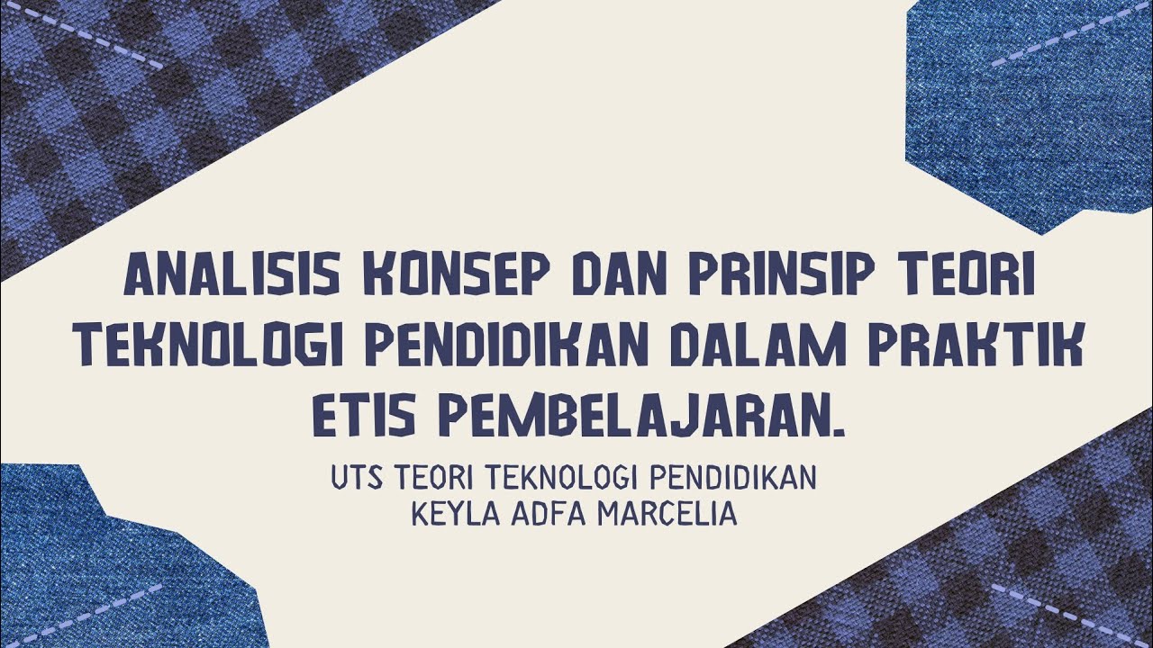 UTS TEORI TEKNOLOGI PENDIDIKAN || Keyla Adfa Marcelia 