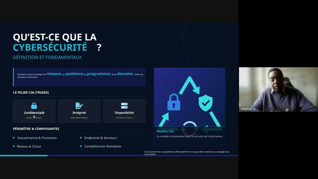 la cybersécurité au sein de l'entreprise   risques   enjeux   formation