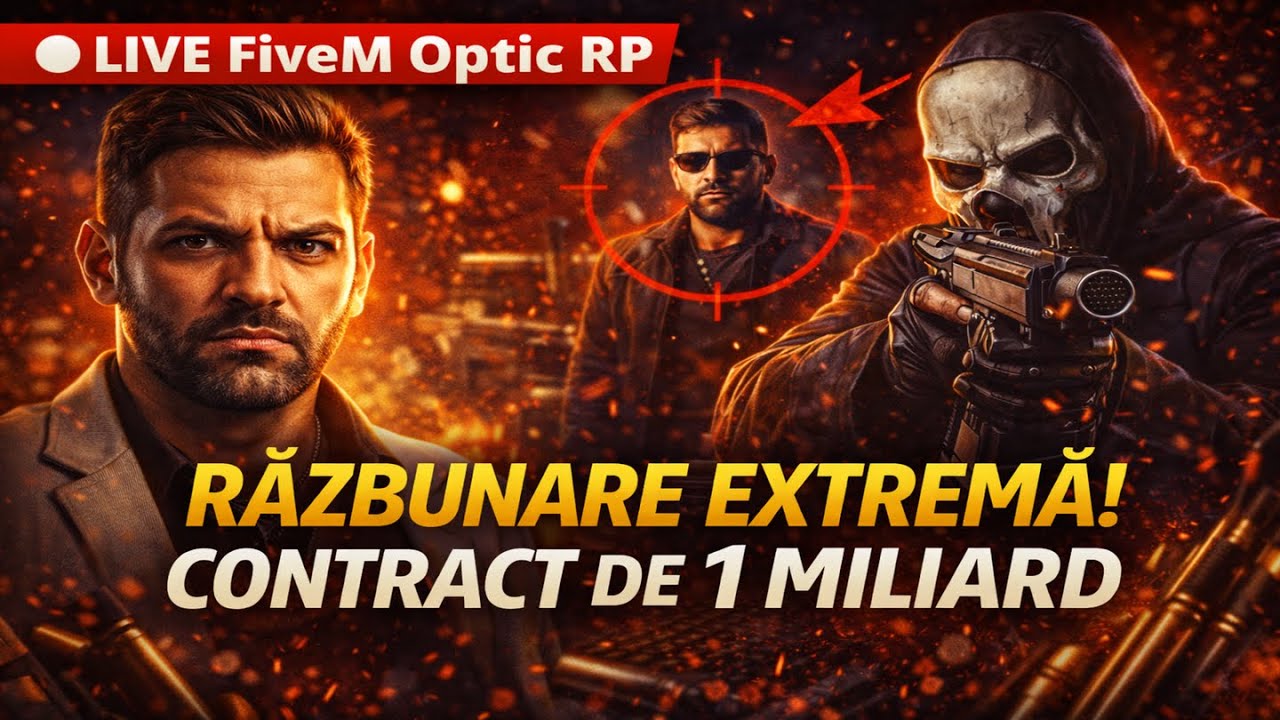 🔴LIVE FiveM Optic RP|Răzbunare extremă pe Gelu Corleone: contract de 1 MILIARD,alianțe și haos