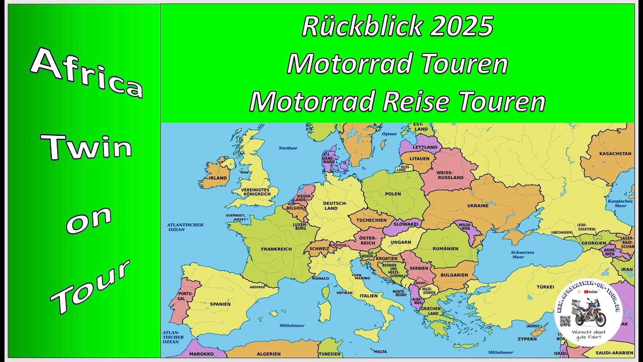 Rückblick 2025 / Motorrad Touren & Reise Touren / Africa Twin