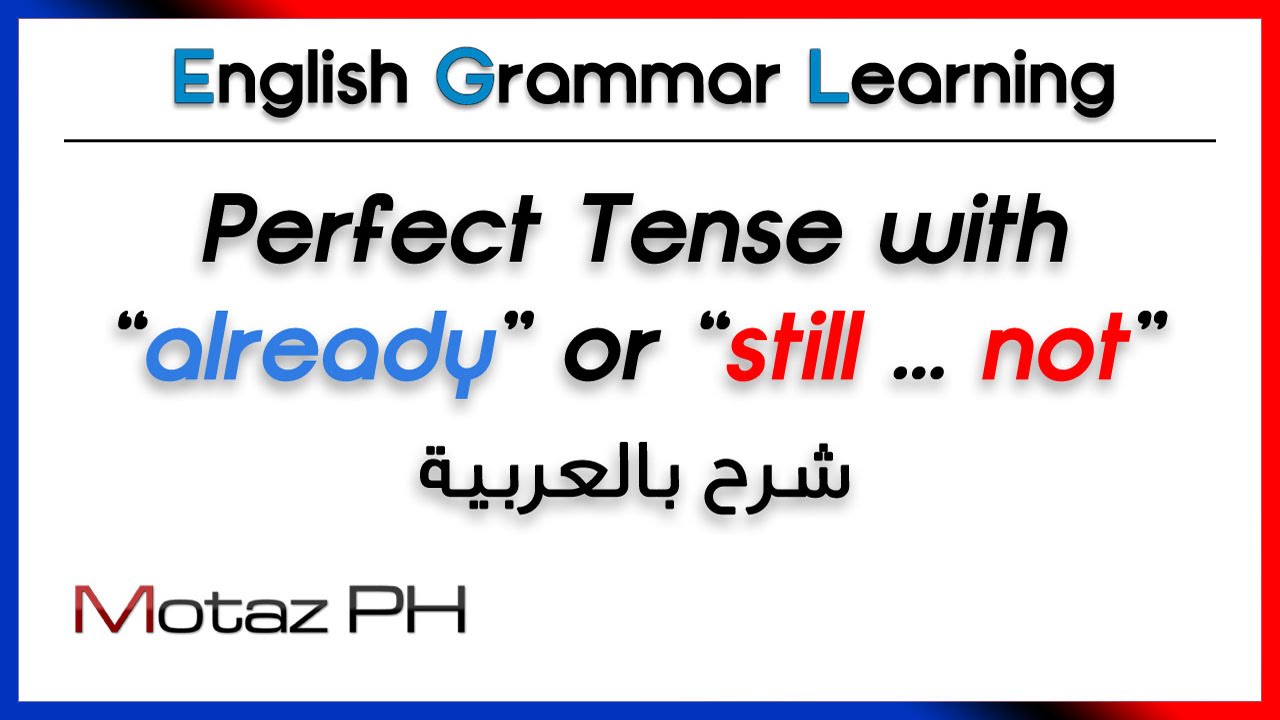 ✔✔ Perfect Tense with 