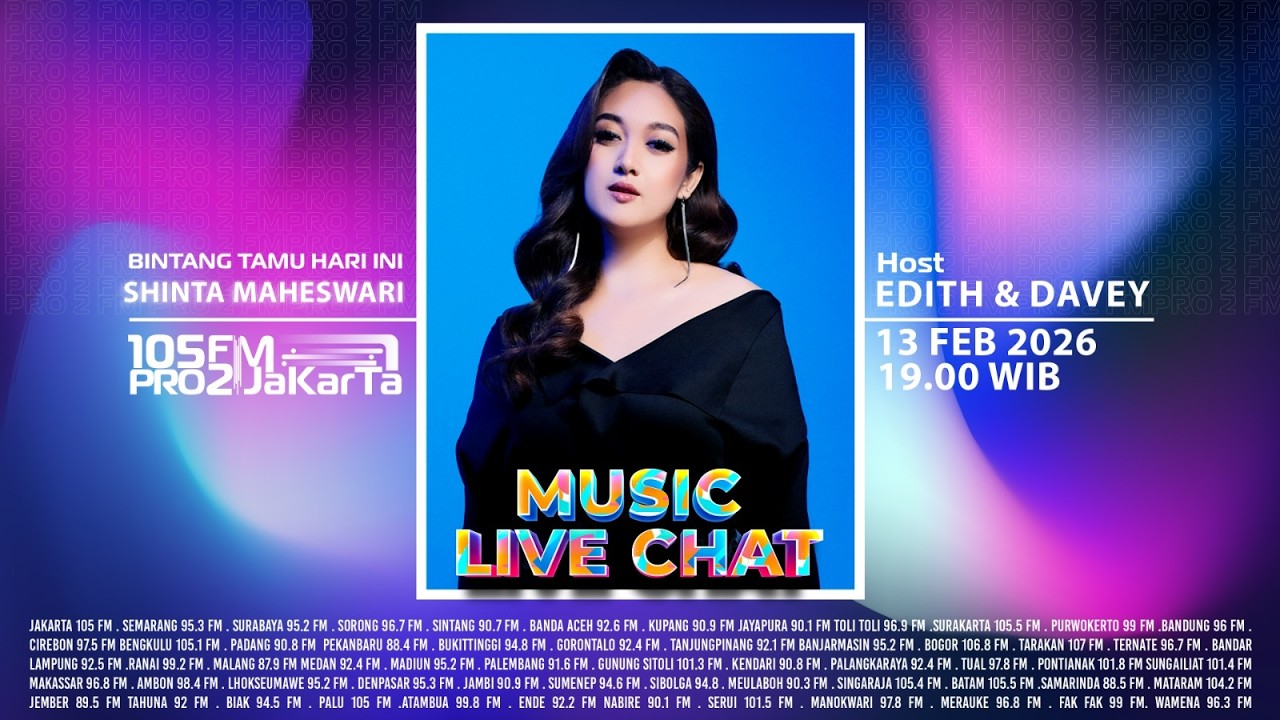 MLC PRO2 RRI JAKARTA - 105 FM | SHINTA MAHESWARI | 13 Februari 2026