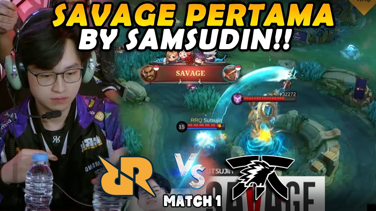 SAVAGE PERTAMA DI MPL SEASON INI!! GILA INI SAMSUDIN RAULNYA NGAMUK!! - RRQ VS ONIC MATCH 1
