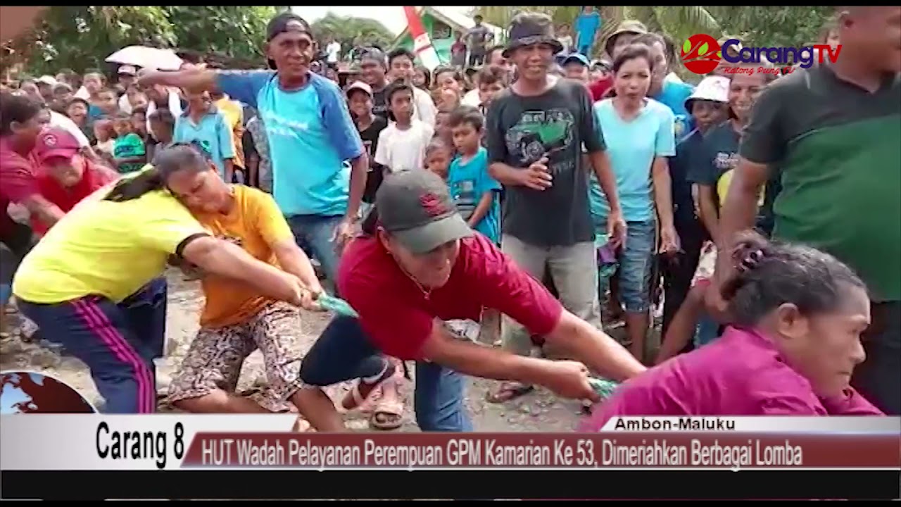 HUT Wadah Pelayanan Perempuan GPM Kairatu Ke-53, Dimeriahkan Dengan Berbagai Lomba