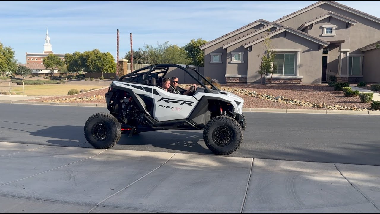 FIRST look at our 2026 Polaris Pro R 2 Seater!  IT ARRIVED!!
