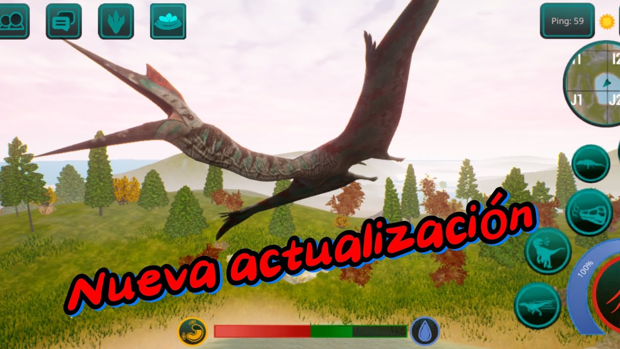 Gameplay de quetzalcoatlus 🦅 | the cursed isle