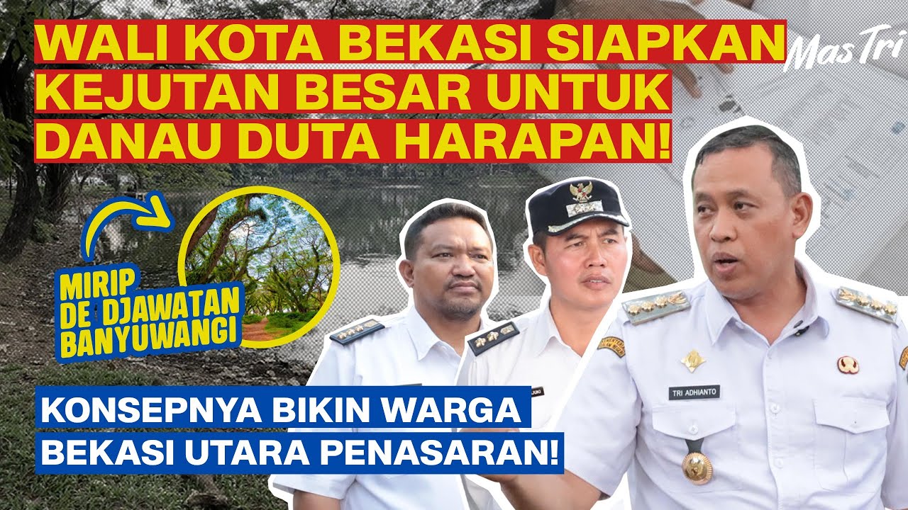 Danau Kumuh Ini Siap Disulap Walikota Jadi Ikon Baru di Bekasi Utara #mastriadhianto