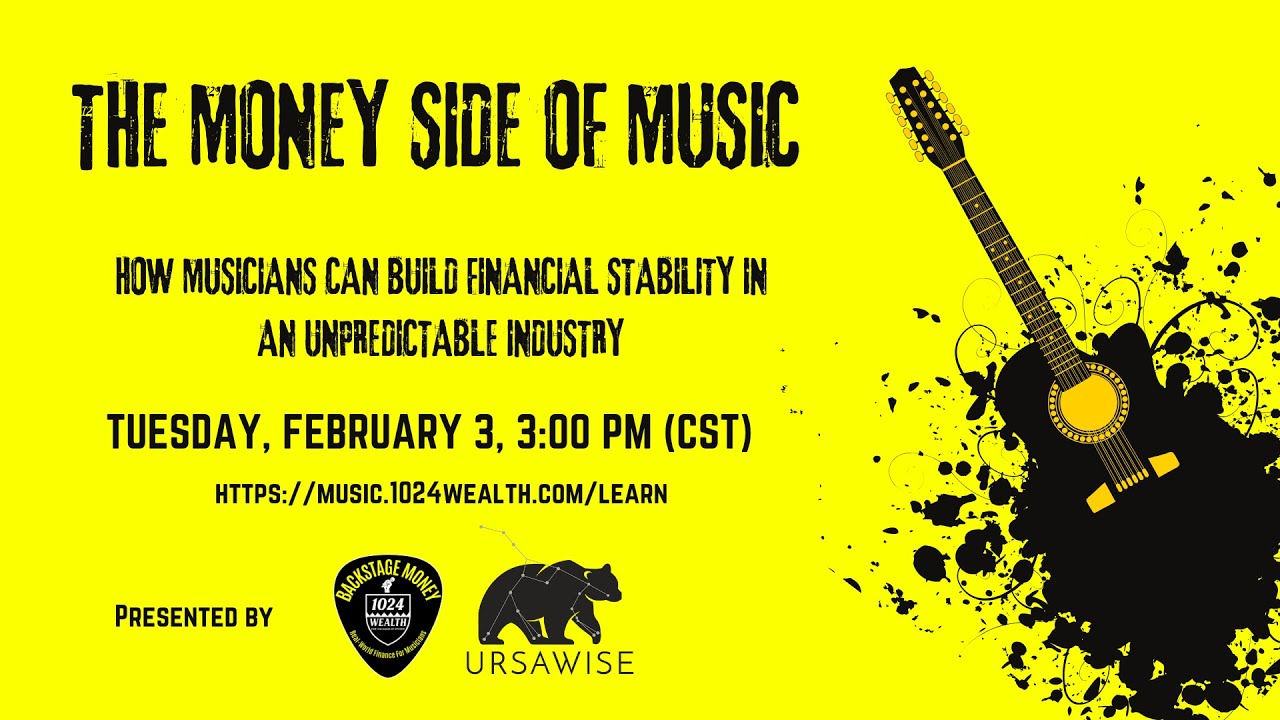 The Money Side Of Music: How Musicians Can Build Financial Stability In An Unpredictable Industry