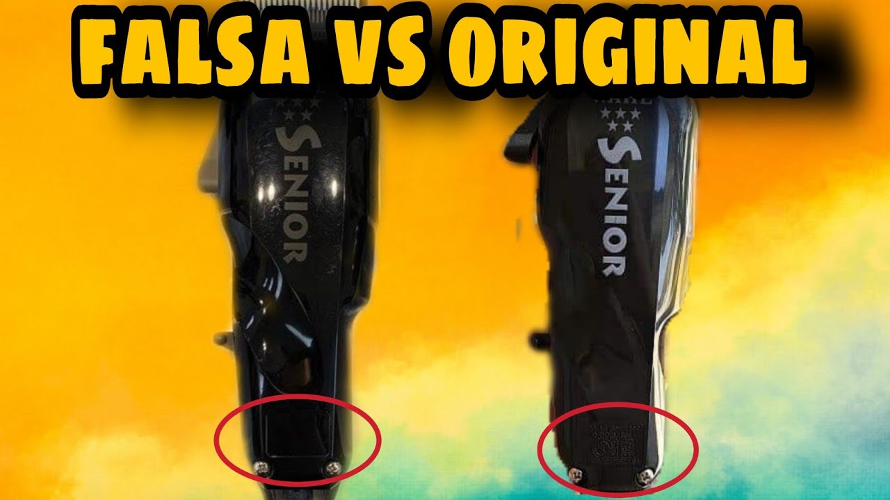 Wahl original vs falsa