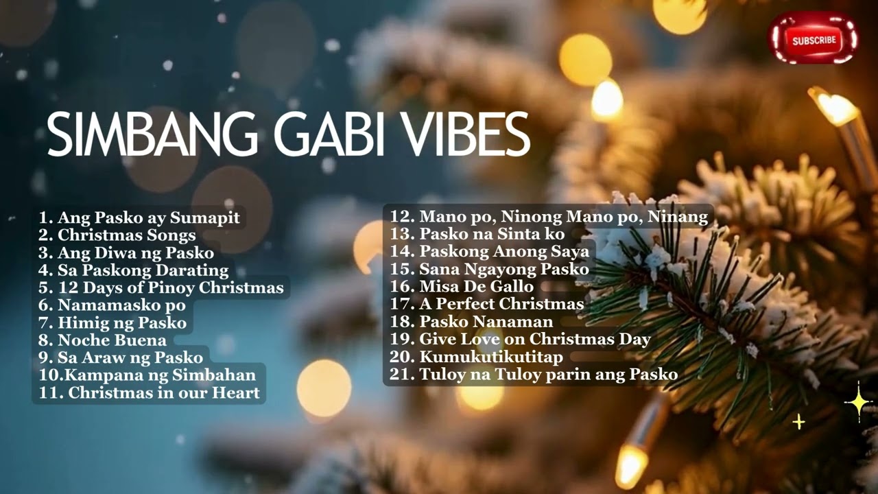 SIMBANG GABI VIBES | TAGALOG CHRISTMAS SONGS