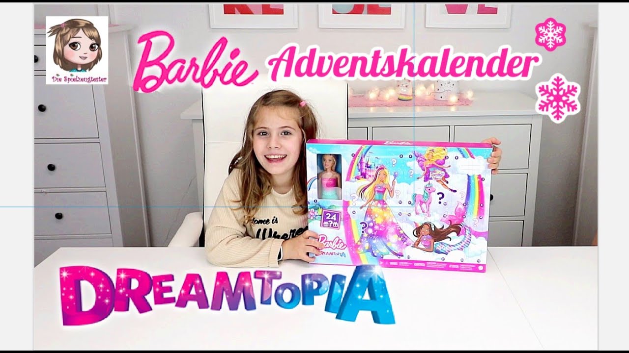 BARBIE DREAMTOPIA ADVENTSKALENDER 🌈 Puppe + Outfits 😍 ALLE 24 TÜRCHEN ÖFFNEN | Mattel