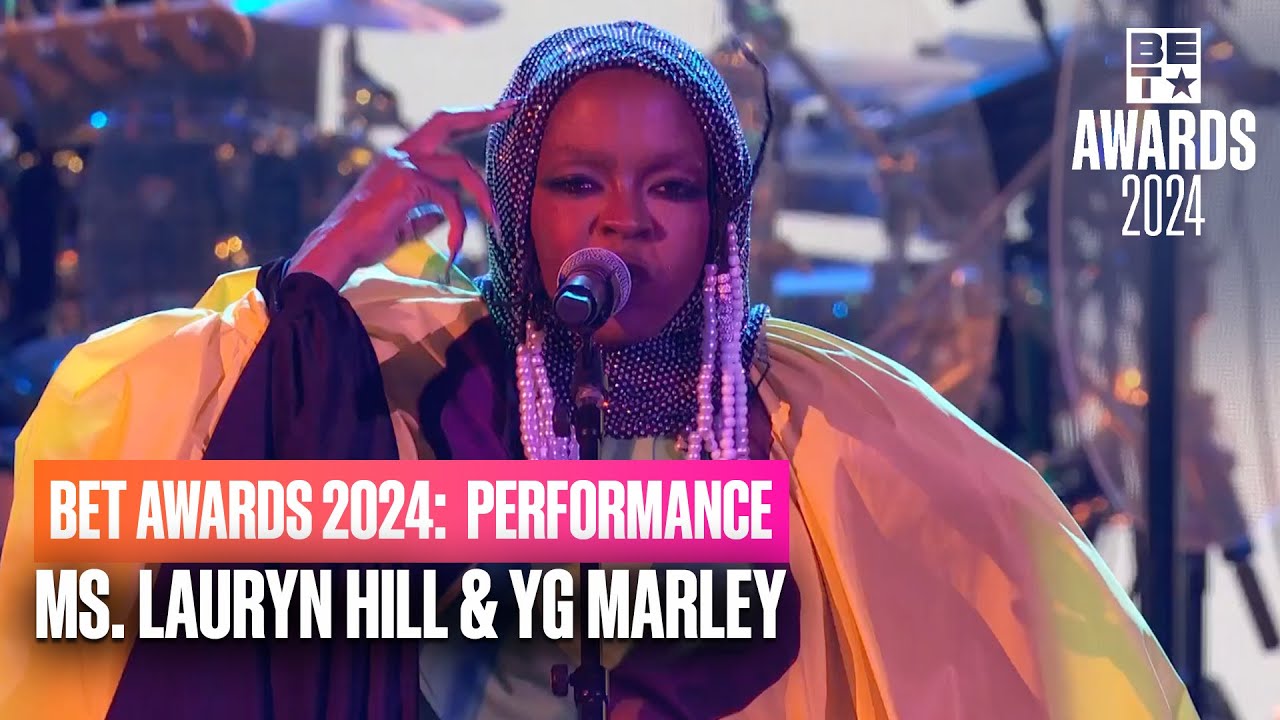 Ms. Lauryn Hill & Son YG Marley Perform 