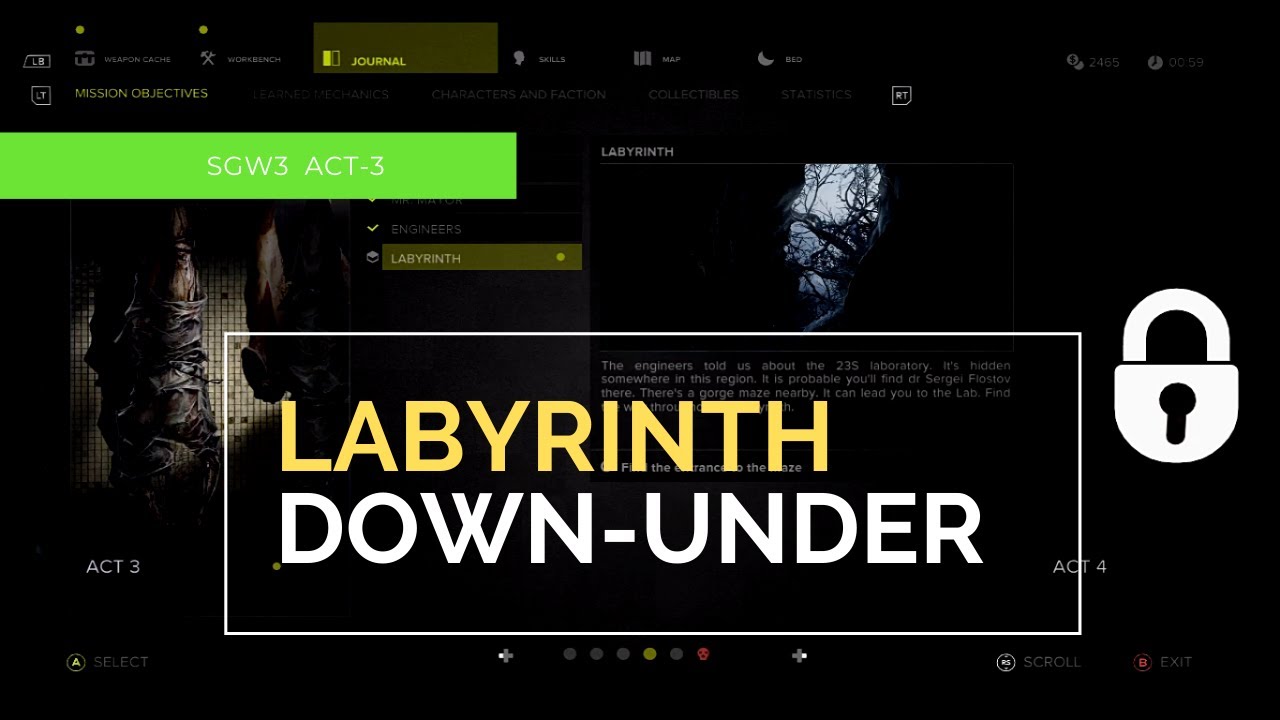 Sniper Ghost Warrior 3 [SGW3] - LABYRINTH & DOWN UNDER  || ACT 3 - Gaming Segment