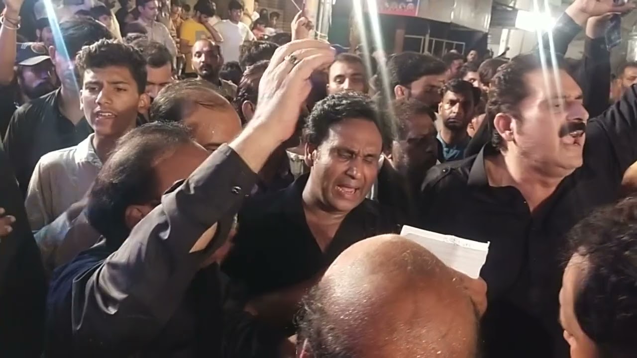 5 muharram markari juloos Alam Pak hafizabad ward no 1 Matami sangat sarkare Jon hafizabad (24/7/23/