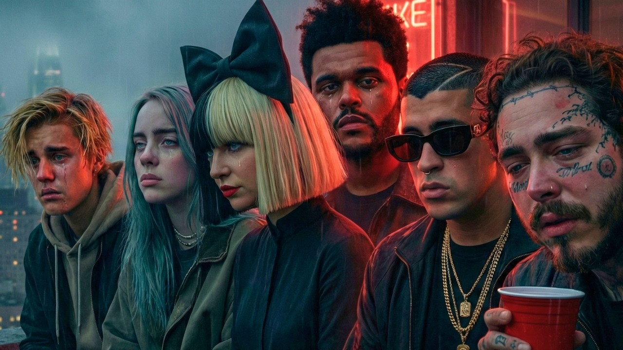 2026 Music Mix - Ft - Justin Bieber, Billie Eilish, Sia, The weekend, Bad bunny, Post Malone