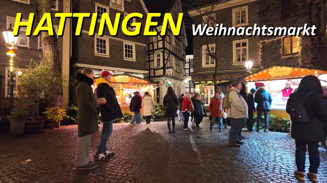 Hattingen | Weihnachtsmarkt 4K 2024
