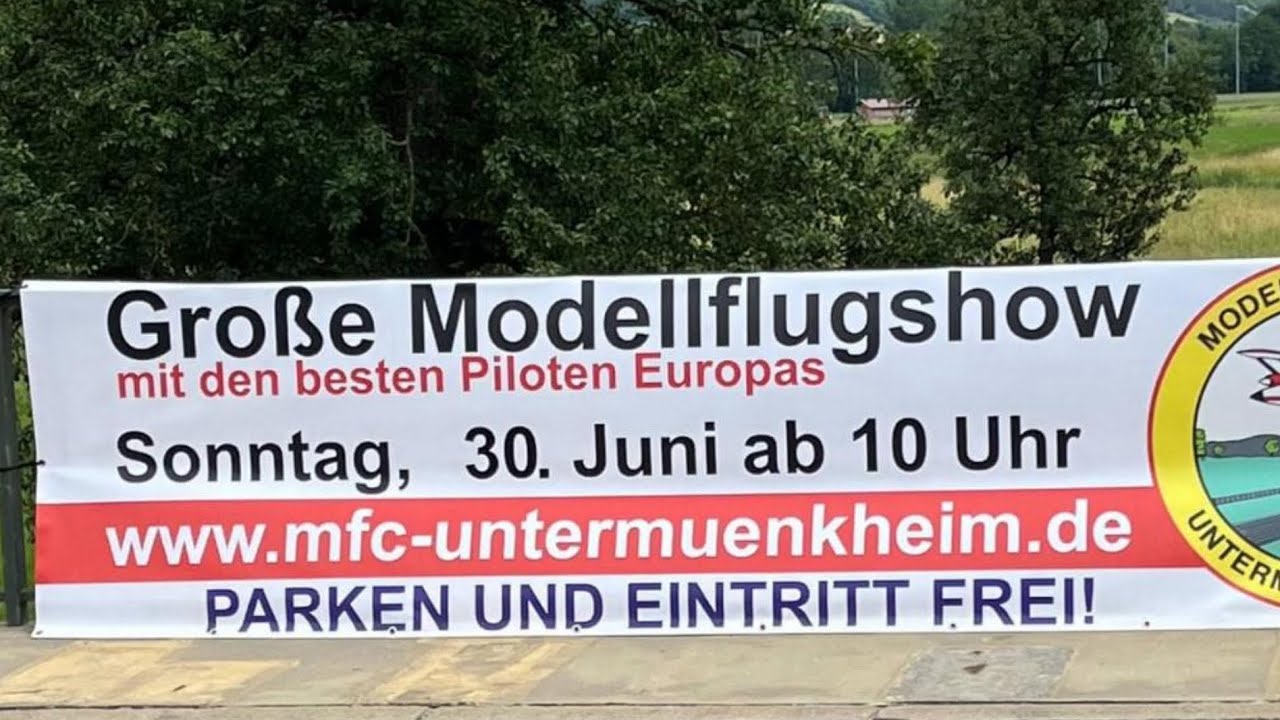 Modellflugshow Untermünkheim 30.06.2024