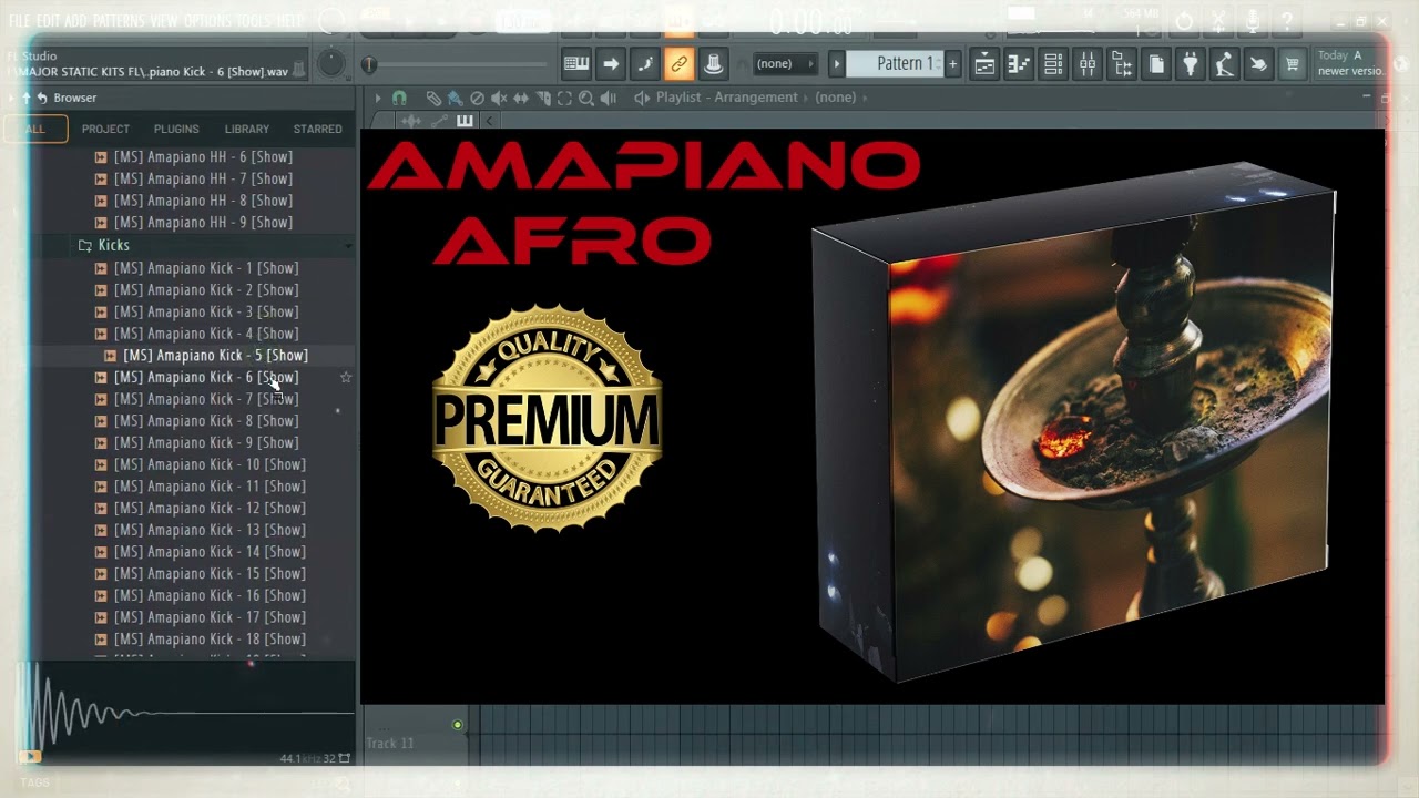 Amapiano x Afrobeat Drum Kit Download 2024 | Sample Pack