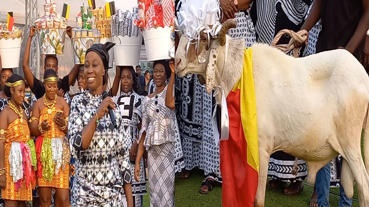 Learn how to present item at the funeral & Ashanti history