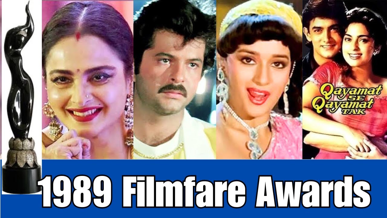 1989 (34th) Filmfare Awards #filmfareawards
