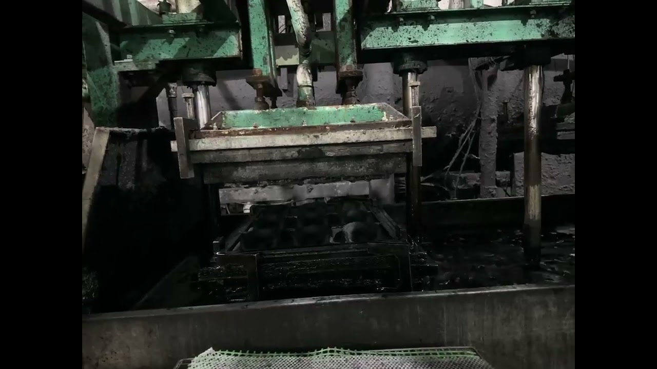 wet press molding pulp tray packaging production