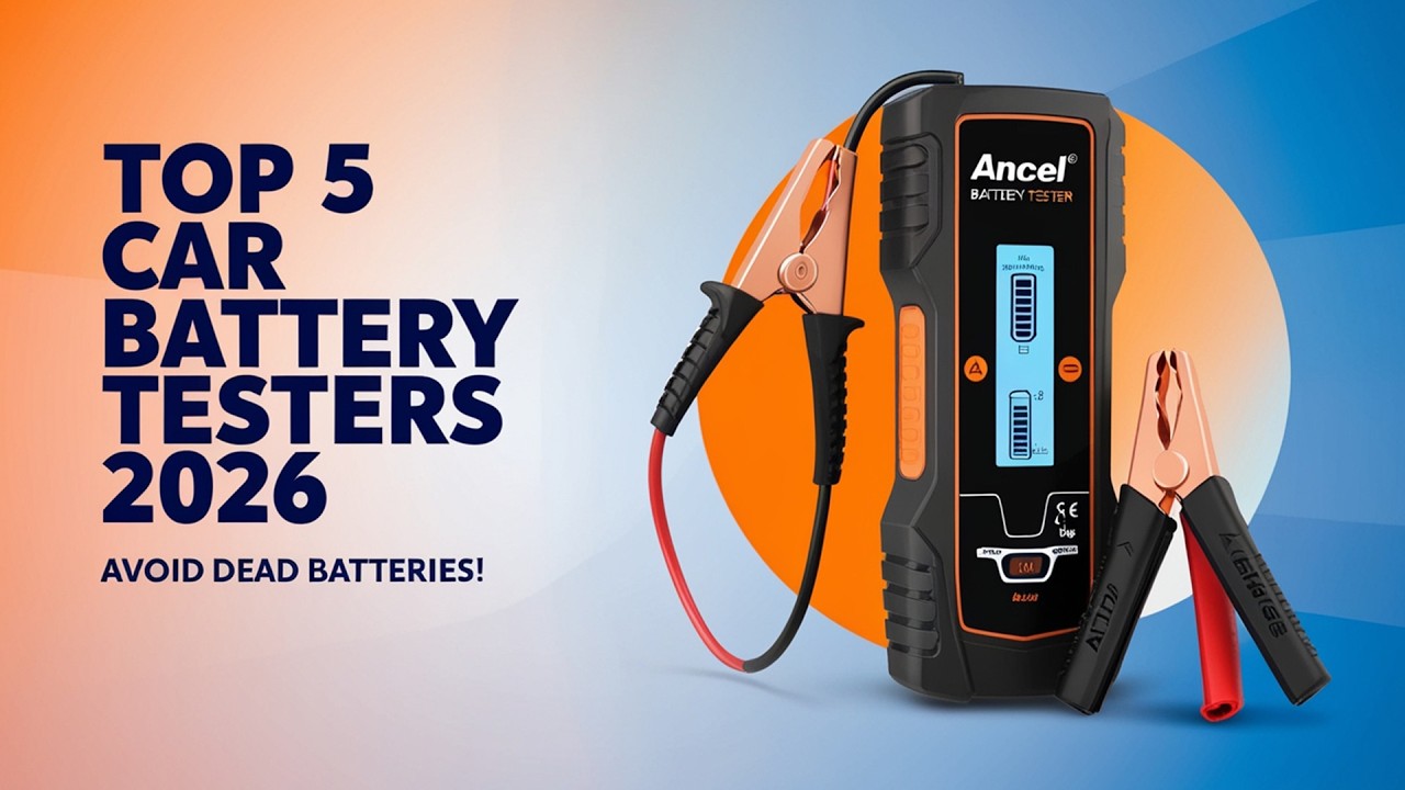 Top 5 Car Battery Testers 2026 | Prevent Unexpected Breakdowns!