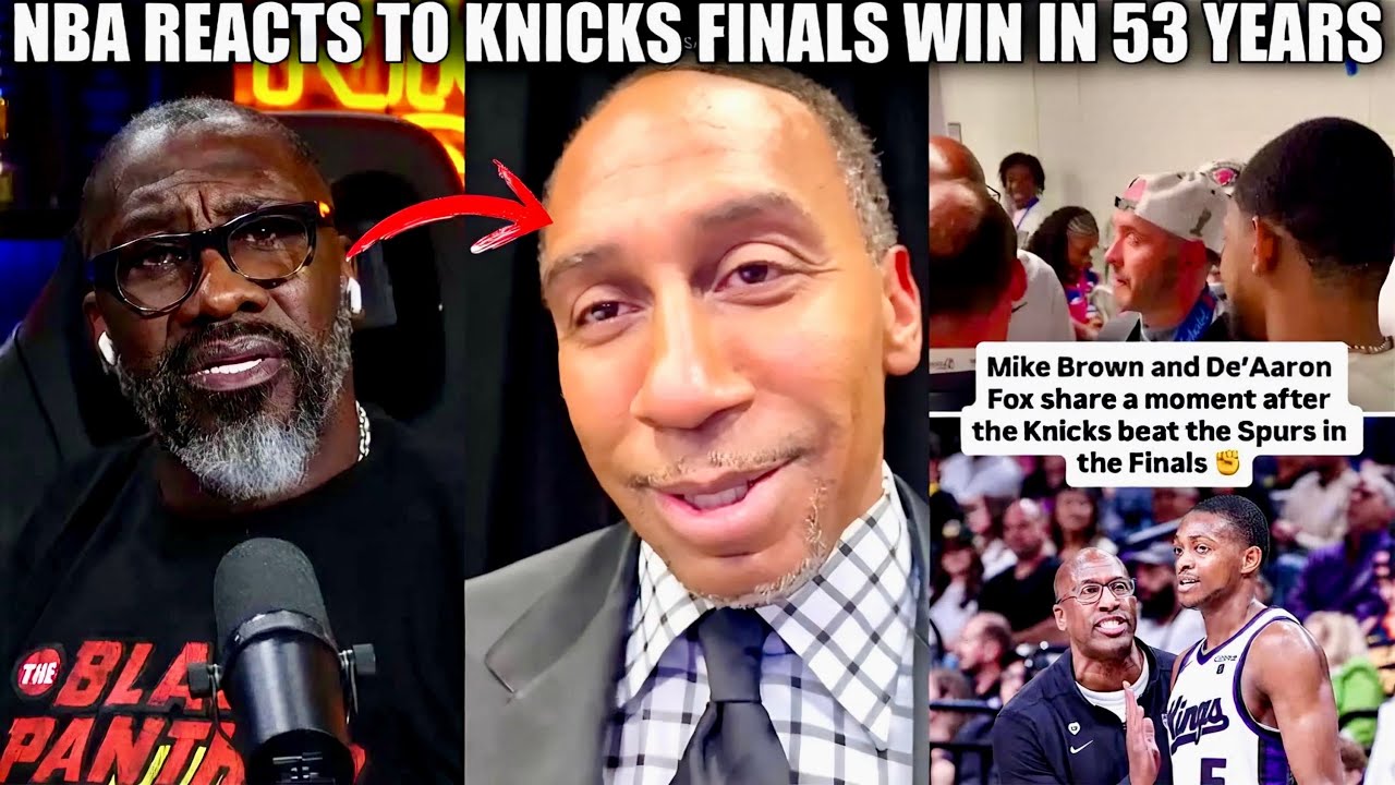 DeAaron Fox PULLS Up On Mike Brown After Knicks Win Wemby Walks Out! Stephen A Shannon Sharpe Reacts