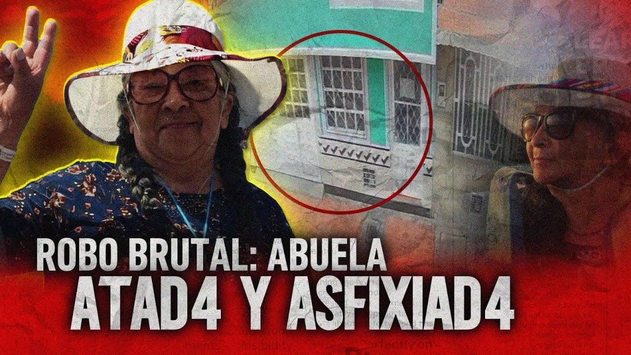 ¡ASESIN4DA EN SU PROPIA CASA! LA ABUELA QUE LE ABRIÓ LA PUERTA A LA MUERTE