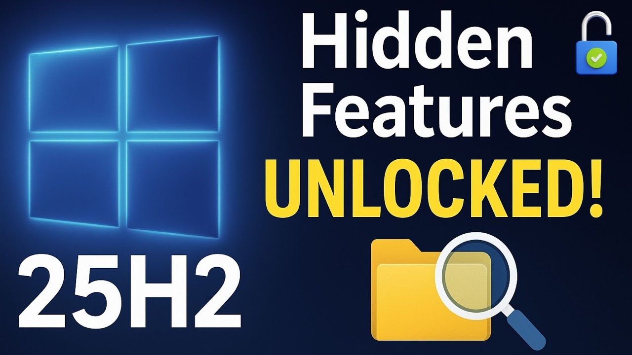 How to Enable All New Hidden Features in Windows 11 25H2🔥