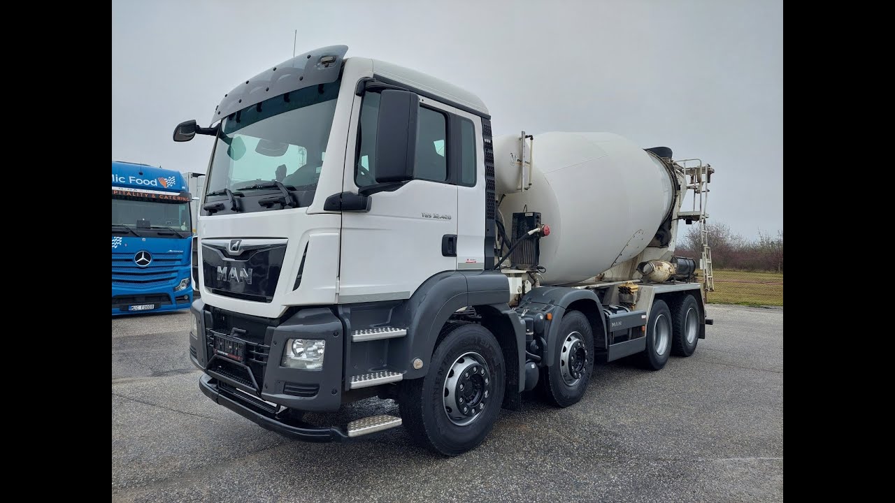 25195 MAN TGS 32 420 BB mix Intermix 9m3