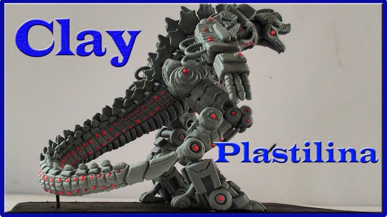 MECHAGODZILLA with Clay/Plastilina * Ready Player One*