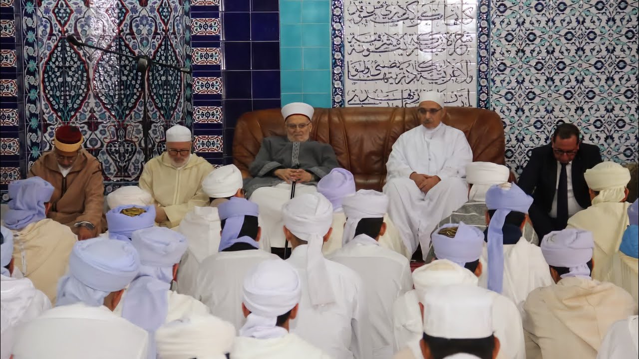 كلمة فضيلة الدكتور مبروك زيد الخير رئيس المجلس الإسلامي الأعلى بمناسبة زيارة خطيب المسجد الأقصى